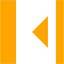 orange expand right icon