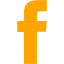 orange facebook icon