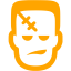 orange frankenstein icon