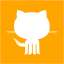 orange github 7 icon