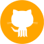 orange github 9 icon