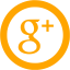 orange google plus 5 icon