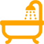 orange hot tube icon