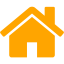 orange house icon