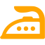 orange iron icon