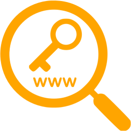 Orange Keyword Research Icon Free Orange Seo Icons