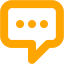 orange message 2 icon