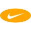 orange nike 3 icon