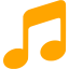 orange note icon