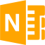 orange one note icon