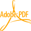 orange pdf file 6 icon