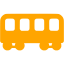 orange railroad car icon