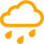 orange rain icon