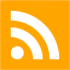 orange rss 2 icon