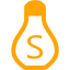 orange salt shaker icon