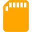 orange sd icon