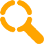 orange search 16 icon