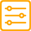 orange settings 12 icon