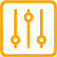 orange settings 13 icon