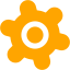 orange settings 19 icon