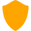 orange shield icon