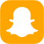 orange snapchat icon