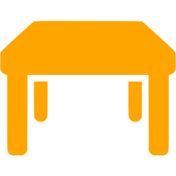 Orange Table Icon Free Orange Furniture Icons