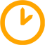 orange time 8 icon