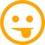 orange tongue icon