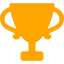 orange trophy icon