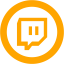 orange twitch tv 2 icon