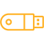 orange usb 3 icon