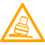 orange warning 18 icon