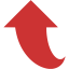 persian red arrow 181 icon