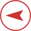 persian red arrow left 8 icon