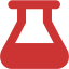 persian red beaker icon