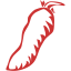 persian red chili pepper 2 icon