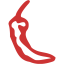 persian red chili pepper 7 icon