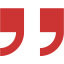 persian red double quote serif right icon