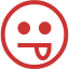 persian red emoticon 33 icon