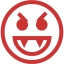 persian red emoticon 46 icon