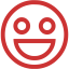 persian red emoticon 53 icon