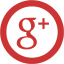 persian red google plus 5 icon