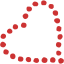 persian red heart 34 icon