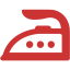 persian red iron icon