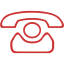 persian red phone 15 icon