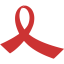 persian red ribbon 13 icon