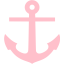 pink anchor icon