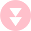 pink arrow 227 icon