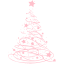 pink christmas 17 icon